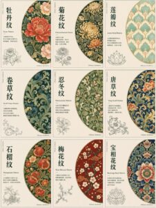 Tang Dynasty Scroll Pattern Soft Enamel Pin, Chinese Vintage Floral Brooch Accessory唐代唐草纹软珐琅徽章 中式缠枝花卉复古胸针配饰 微信图片 20260803150508 384 984